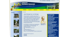 Desktop Screenshot of kleinblittersdorf.de